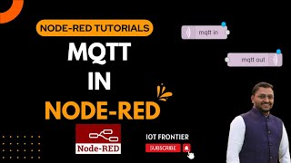 Learn MQTT in NodeRED  Node Red Tutorial Part 4 [upl. by Einaej]