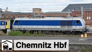 Chemnitz Hauptbahnhof Anfahrt Bahnhofsrundgang  Küchwald [upl. by Elleoj551]