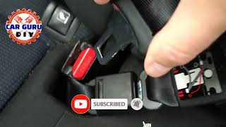 HYUNDAI how to unbuckle center seat belt  Unfastening Center Seat Belt CarGuruDIY CarGuruDIY [upl. by Aaron209]