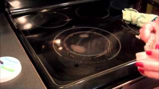 Norwex Cleaning Paste on Cooktop [upl. by Disini]