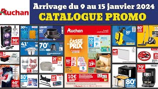 catalogue AUCHAN soldes dhiver ✅ Arrivage du 9 au 15 janvier 🔥 Promos Kärcher deal 70 de réduction [upl. by Milo984]