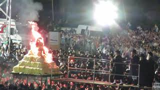 Tens of Thousands At Lag Baomer 5776 With Satmar Rebbe lighting fire In Kiryas Joel  Complete Video [upl. by O'Rourke]