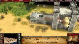 Stronghold 2 Multiplayer  Sir Srbin vs SergiuHellDragoon  Deathmatch 1080pHD [upl. by Ehrenberg]