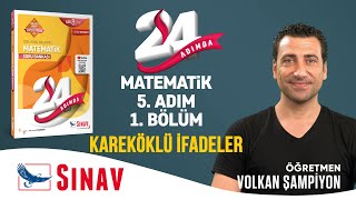 Kareköklü İfadeler I LGS Matematik I 5 Adım I 1 Bölüm [upl. by Alleuqram]