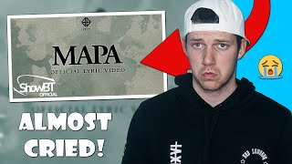 FIRST TIME HEARING SB19 MAPA  OFFICIAL LYRIC VIDEO English Reaction [upl. by Milda]