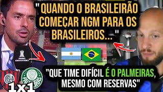 PALMEIRAS RESERVA IMPRESSIONOU A MÍDIA ARGENTINA E TEORIAS SOBRE OS TIMES BRASILEIROS E BRASILEIRÃO [upl. by Artined]