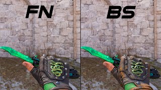 CS2 Hydra Gloves  Emerald  Skin showcase all floats 4K60FPS [upl. by Hesoj843]