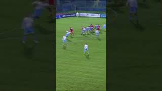 Offside tactic by San Marino against Gibraltar [upl. by Lynelle293]