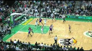 11 23 2007 Lakers vs Celtics Kobe Highlights 60 FPS [upl. by Telfore]