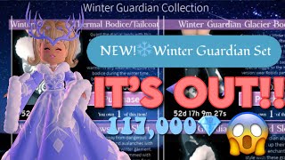 NEW WINTER GUARDIAN SET  Royale High Update [upl. by Jariah]