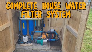 Whole House Water Filter System Installation [upl. by Atterol190]