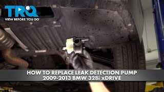 How to Replace Leak Detection Pump 20092013 BMW 328i xDrive [upl. by Maddie]