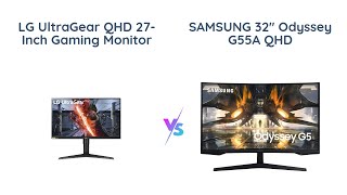 🎮 LG UltraGear vs Samsung Odyssey 🖥️ Gaming Monitor Comparison ⚔️ [upl. by Salvador]