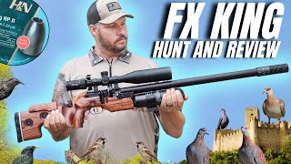 FX KING AIRGUN HUNT AND REVIEW I AIR GUN PEST CONTROL I AIR RIFLE HUNTING [upl. by Zeculon]