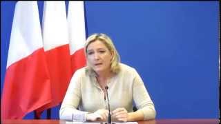 Marine Le Pen sur les élections professionnelles dans lEducation Nationale [upl. by Bergwall665]