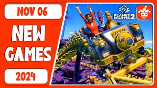 Daily game releases Nov 062024  Planet Coaster 2 Run From Mummies Mirthwood and more [upl. by Cormac634]