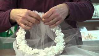 Project First Communion Veil Floral Ring [upl. by Bourque221]