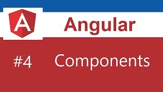 Angular Tutorial  4  Components [upl. by Boff329]