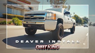 Installing Dirt King Deavers  Shackle and Hanger Kit BIG Difference [upl. by Korfonta]