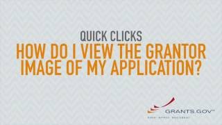 Quick Clicks How Do I View the Grantor Image of My Application [upl. by Riggall682]