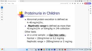 Nephrotic Syndrome [upl. by Yesllek507]