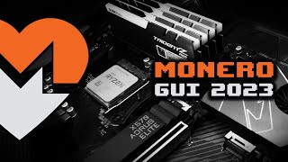 Monero GUI Deutsch Wallet Full Node und Mining Windows PC [upl. by Oiretule313]