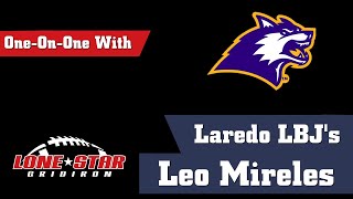 OneonOne with Laredo LBJs Coach Leo Mireles [upl. by Neu]