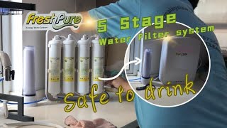 Install the Freshpure 5 Stage Filter Water Filter Purifier System [upl. by Orofselet]