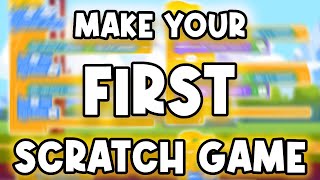 How to Make your FIRST Scratch Game  Beginner Tutorial [upl. by Malvina27]