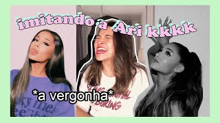 TENTANDO REPRODUZIR os AGUDOSMELISMAS da ARIANA GRANDE  Ana Laura Lopes [upl. by Wind]