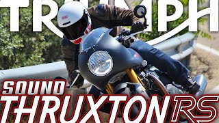 Triumph Thruxton RS 2020  Pure Sound [upl. by Farley]