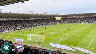 2 POINTS FROM THE DROP Plymouth Argyle vs Ipswich Town matchday highlights vlog 02032024 [upl. by Rains]