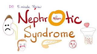 Nephrotic Syndrome  Five 🖐 Minute Review [upl. by Delia619]