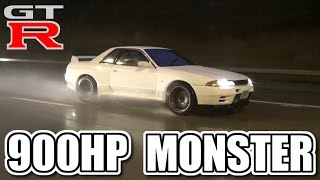 🐒 MONSTER SPEC 900HP R32 SKYLINE GTR [upl. by Dorrie953]