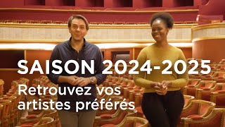 LANCEMENT SAISON 2425  Retrouvez vos artistes préférés [upl. by Essyle]