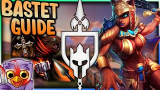 BASTET GUIDE HOW TO MAKE BASTET DEAL INSANE DAMAGE  Incon  Smite [upl. by Romelle713]