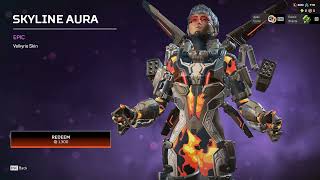 APEX LEGENDS Valkyrie Skyline Aura  Epic Skin [upl. by Urbai738]