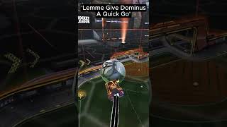 Lemme Give Dominus A Quick Go rl rocketleague airdribble doubletouch clip gaming [upl. by Papageno]