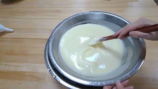 Creme AnglaiseFrench Ice Cream Base [upl. by Sherrod]