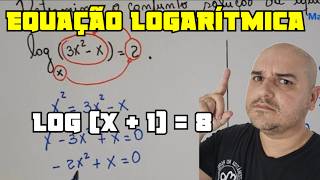 Logaritmo 03 Equação Logarítmica  Parte I [upl. by Gallard]