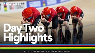 Day 2 Highlights  2024 Tissot UCI Track World Championships [upl. by Paderna]