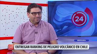 Sernageomin quotChile tiene 92 volcanes activosquot  24 Horas TVN Chile [upl. by Rod]