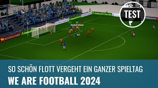 We Are Football 2024 im Test Der geistige Nachfolger von Anstoss schafft den Aufstieg REVIEW [upl. by Wenona]