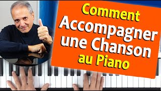 Comment accompagner une chanson au piano facilement Le secret des pianistes professionnels Tuto [upl. by Fabiano875]