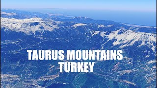 Taurus Mountains Toros Dağları Mountains of Turkey virtual [upl. by Gavan]