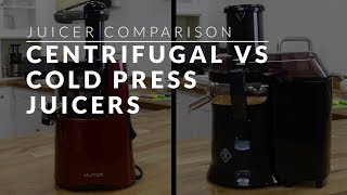 Which is Best Centrifugal Juicers vs Cold Press Juicers [upl. by Aenej]