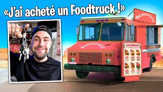 Jachète mon premier Foodtruck à Burger  Food Truck Simulator 1 [upl. by Cl307]