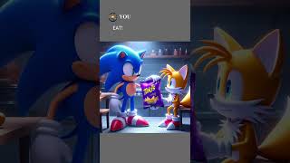 Takis for lunch aigenerated chatgpt sonic sonicthehedgehog [upl. by Eltotsira]