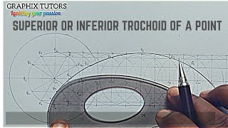 superior or inferior trochoid in technical engineering drawing [upl. by Ocsic]