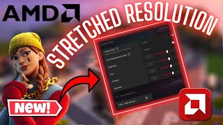 How to Get Stretched Resolution on AMD Graphics for Fortnite fortnite amdgraphics resolution [upl. by Ayiotal]